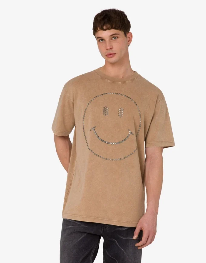 T-shirt in cotone pesante Smiley®