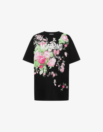 T-shirt in cotone pesante stampato
