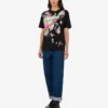 T-shirt in cotone pesante stampato