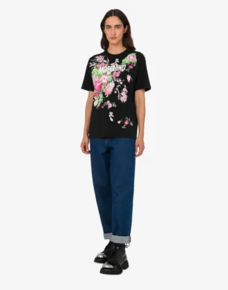 T-shirt in cotone pesante stampato