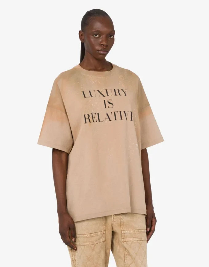 T-shirt in cotone pesante stampato
