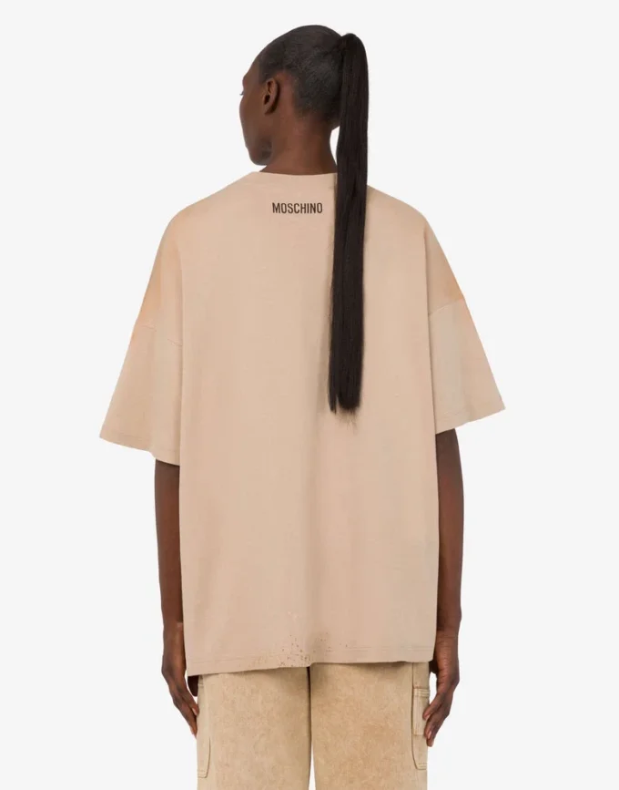 T-shirt in cotone pesante stampato