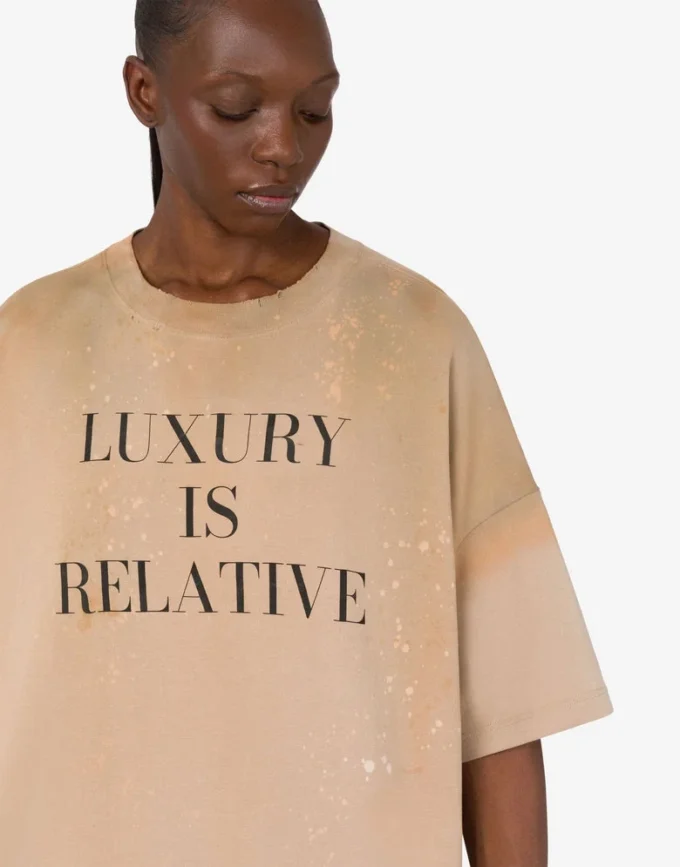 T-shirt in cotone pesante stampato