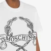 T-shirt in jersey biologico con logo Laurel Crown