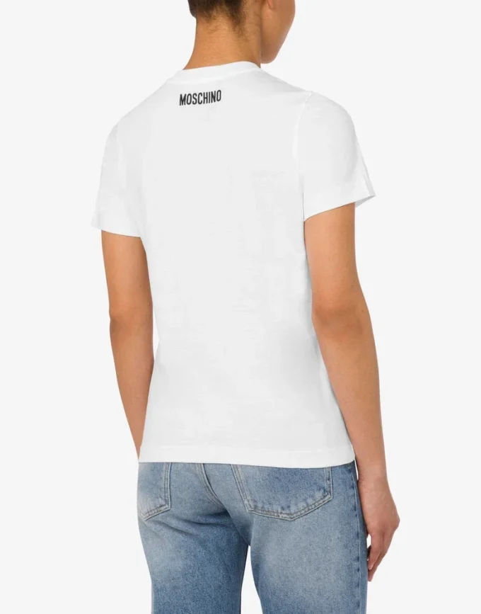 T-shirt in jersey biologico Ricamo oca
