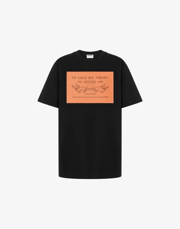 T-shirt in jersey di cotone biologico
