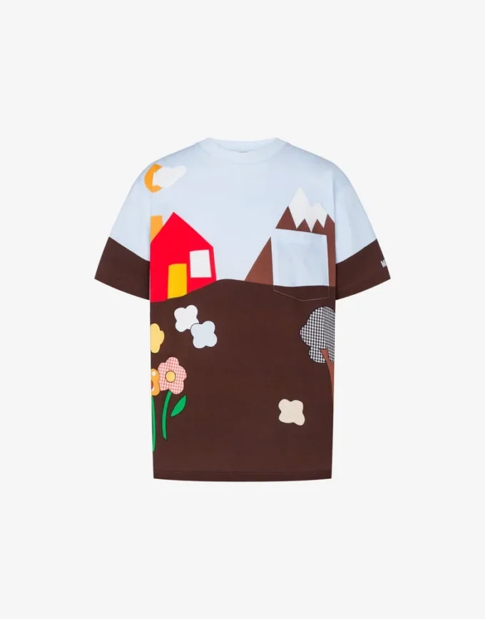 T-shirt in jersey di cotone biologico Archivio
