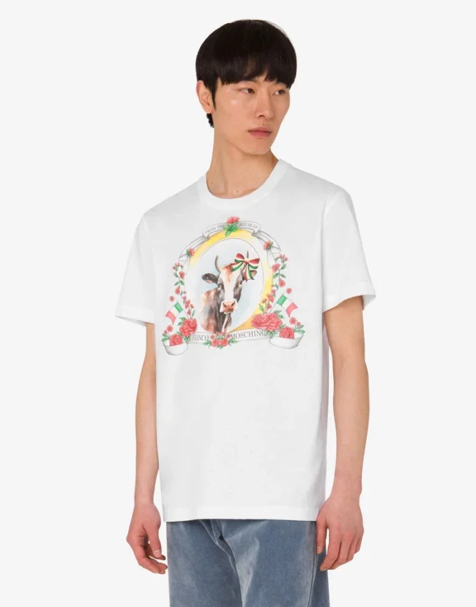 T-shirt in jersey di cotone biologico Archivio