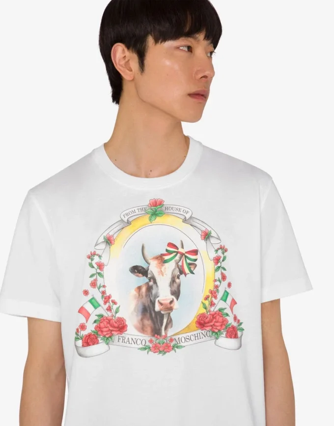 T-shirt in jersey di cotone biologico Archivio