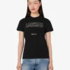 T-shirt in jersey di cotone biologico decorata