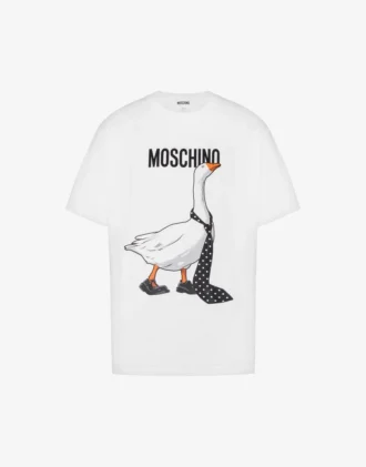 T-shirt in jersey di cotone biologico Goose