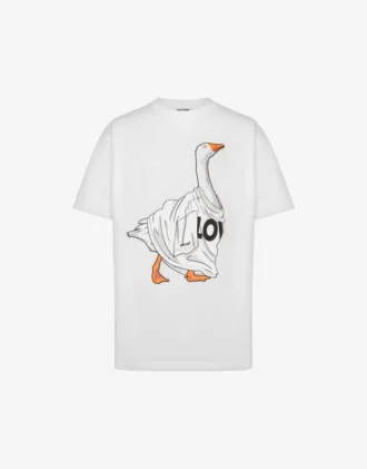 T-shirt in jersey di cotone biologico Goose