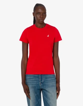 T-shirt in jersey di cotone biologico Goose