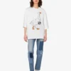 T-shirt in jersey di cotone biologico Goose