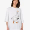 T-shirt in jersey di cotone biologico Goose