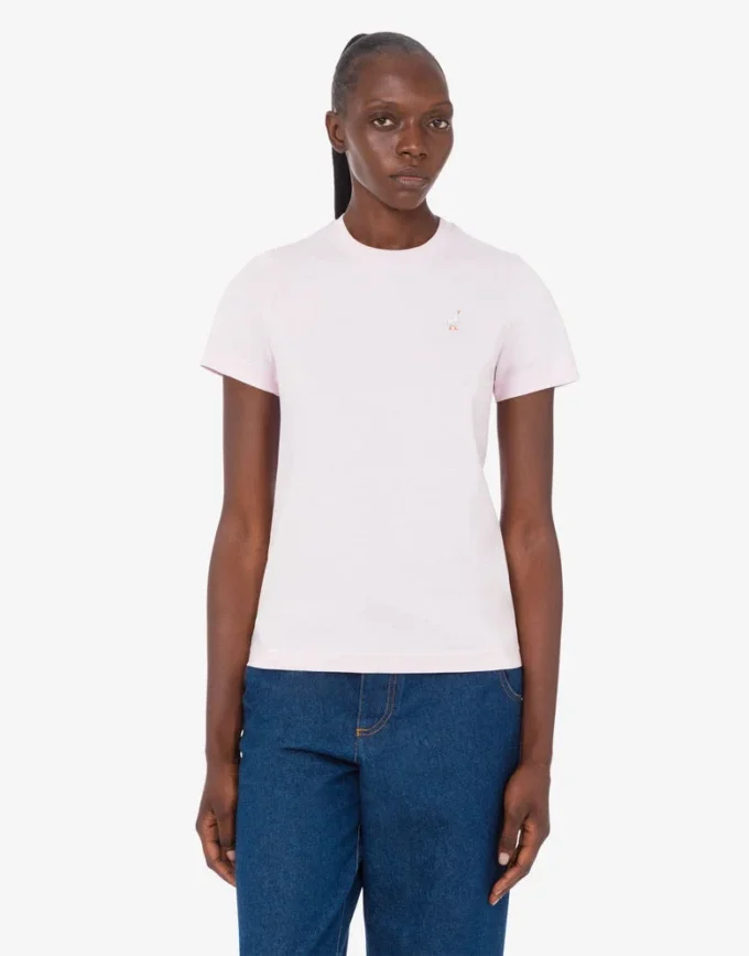 T-shirt in jersey di cotone biologico Goose