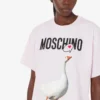 T-shirt in jersey di cotone biologico Goose