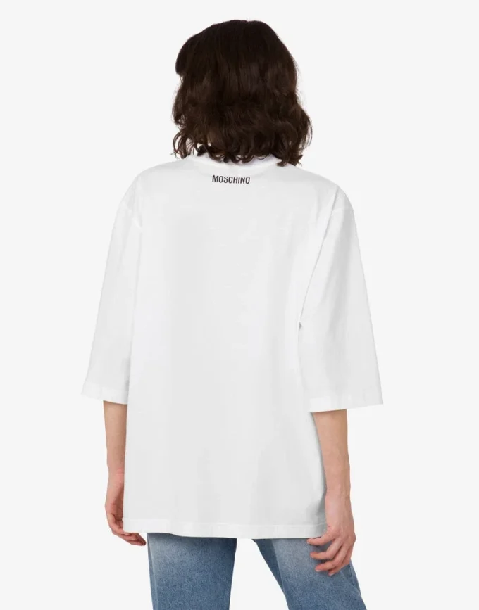 T-shirt in jersey di cotone biologico Goose
