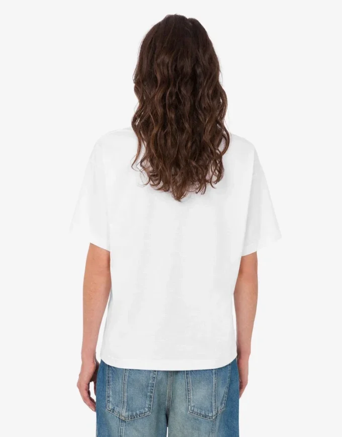 T-shirt in jersey di cotone biologico Goose
