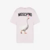T-shirt in jersey di cotone biologico Goose