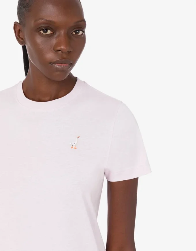 T-shirt in jersey di cotone biologico Goose