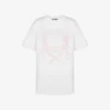 T-shirt in jersey di cotone biologico Laurel Crown