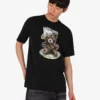 T-shirt in jersey di cotone biologico Moschino Teddy Bear