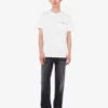 T-shirt in jersey di cotone biologico ricamata