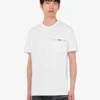 T-shirt in jersey di cotone biologico ricamata