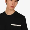 T-shirt in jersey di cotone biologico ricamata