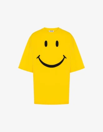 T-shirt in jersey di cotone biologico Smiley®
