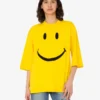 T-shirt in jersey di cotone biologico Smiley® T-shirt in jersey di cotone biologico Smiley®