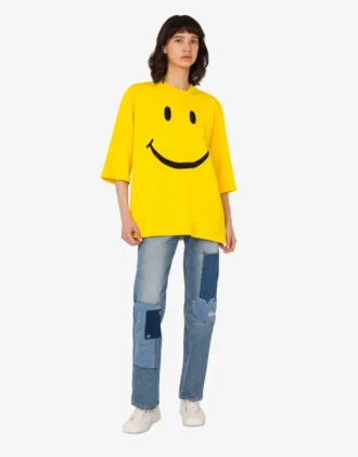 T-shirt in jersey di cotone biologico Smiley®
