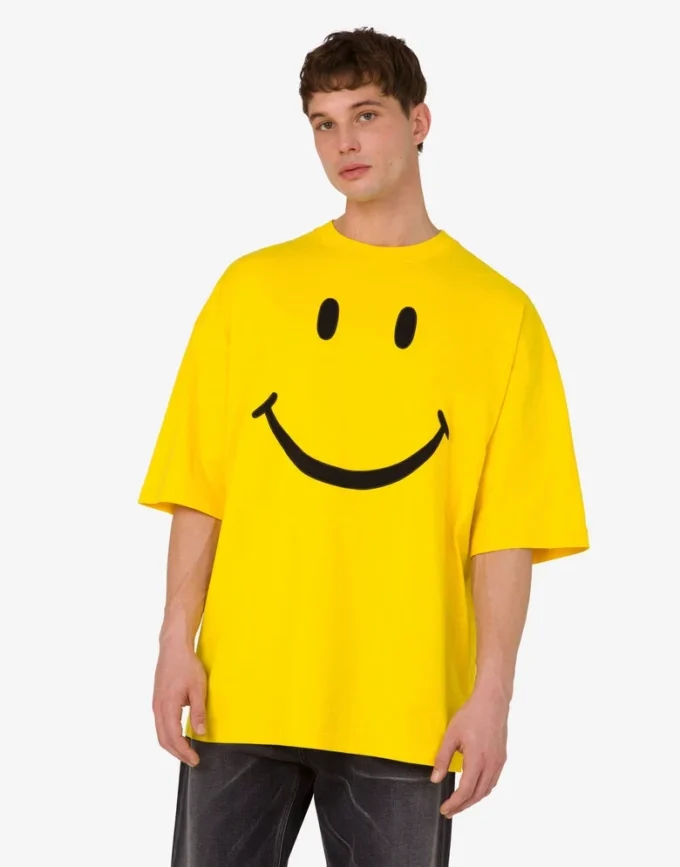 T-shirt in jersey di cotone biologico Smiley®