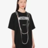 T-shirt in jersey di cotone biologico stampato