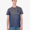 T-shirt in jersey di cotone biologico stampato