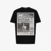 T-shirt in jersey di cotone biologico stampato