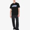 T-shirt in jersey di cotone biologico stampato