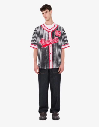 T-shirt in jersey di cotone biologico stampato