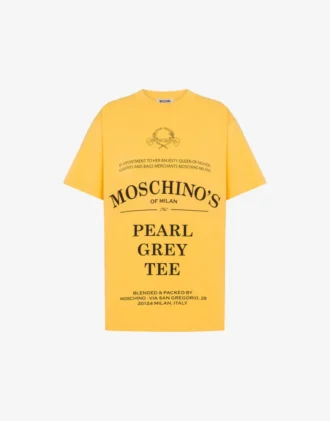 T-shirt in jersey di cotone biologico stampato