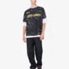 T-shirt in jersey di cotone biologico stampato
