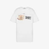 T-shirt in jersey di cotone biologico stampato T-shirt in jersey di cotone biologico stampato