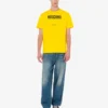 T-shirt in jersey di cotone biologico stampato