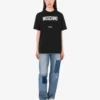 T-shirt in jersey di cotone biologico stampato