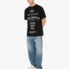 T-shirt in jersey di cotone biologico stampato