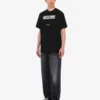 T-shirt in jersey di cotone biologico stampato