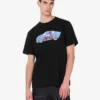 T-shirt in jersey di cotone biologico stampato