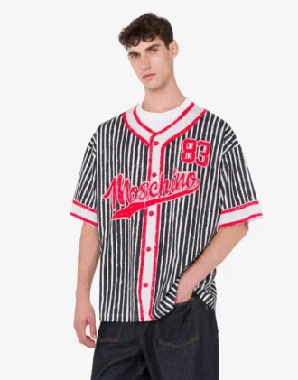 T-shirt in jersey di cotone biologico stampato