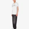 T-shirt in jersey di cotone biologico stampato