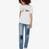 T-shirt in jersey di cotone biologico stampato T-shirt in jersey di cotone biologico stampato
